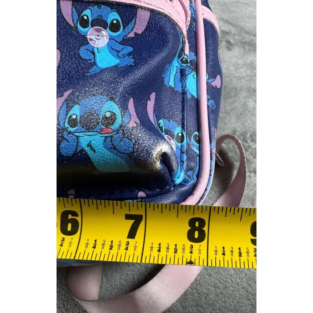 Disney Lilo & Stitch All Over Print Mini Backpack Blue B-83727289